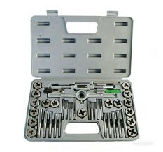40Pcs Set Plastic Box Dies and Taps