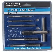 6 Pcs Hand Taps Set