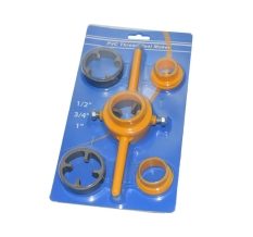 Plastic Pipe Hand  Dies  1/2",3/4",1 " Alloy Steel
