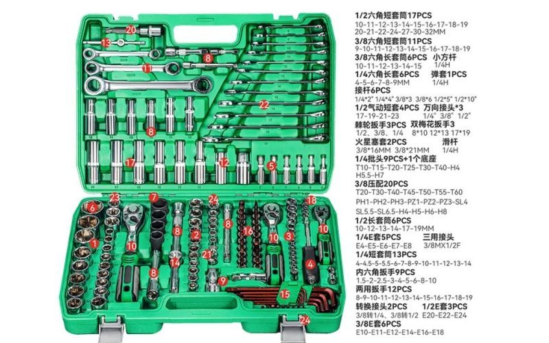 151 Pcs 72 Tooth Set