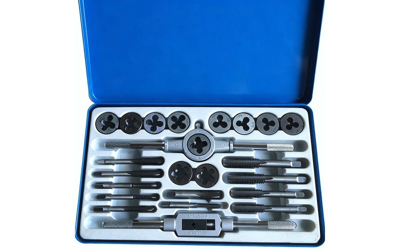 30Pcs Dies and Taps Steel Box