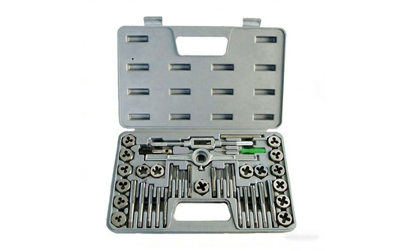 40Pcs Set Plastic Box Dies and Taps