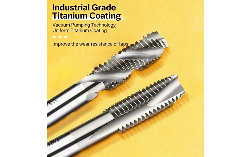 HSS‑E Cobalt Machine Tap Drill for Stainless Steel, Spiral Point & Spiral Flute