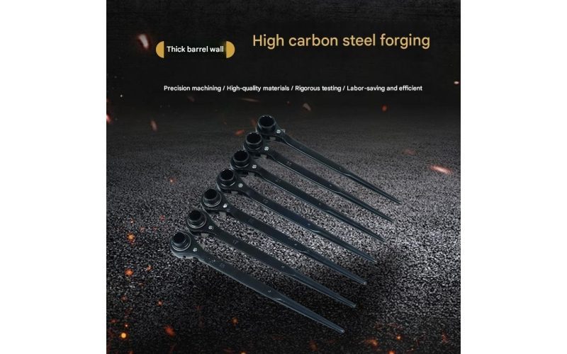 Industrial Grade Double End Reversible Podger Ratchet Wrench Ring Socket Quick Wrench - Wholesale