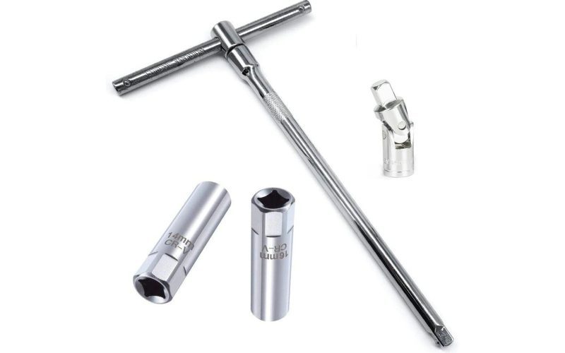 Thin Wall 12-Point 14mm Spark Plug Socket Wrench