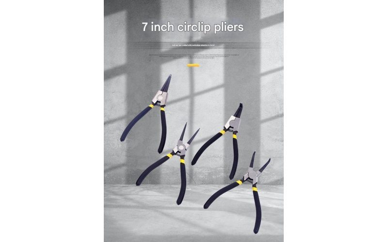 5" 6" 7" 9" 13" Internal & External Circlip Pliers Straight Tip Retaining Ring Pliers