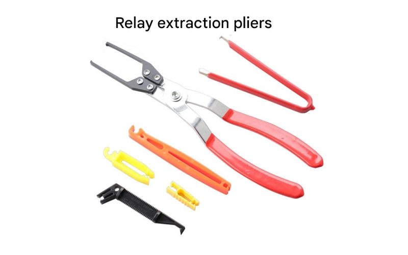 4/6 Pcs Relay Puller Pliers & IC Extractor & Fuse Puller Tool Set, Automotive Fuse Relay Removal Kit