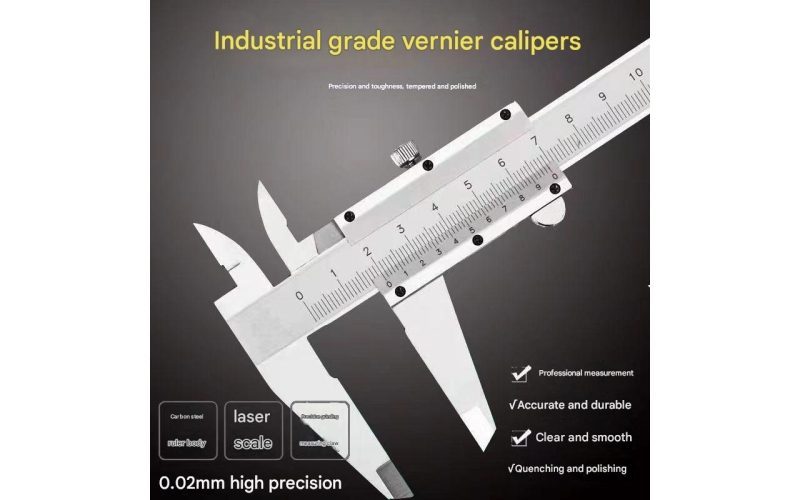 Upgraded High-Precision  Vernier Caliper 150mm/200mm/300mm, Industrial Grade  Measuring Tool