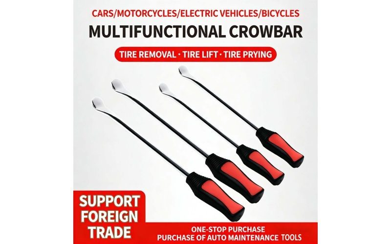 Flat Head Tire Levers & Pry Bars Set, Tire Changing Tool for Car, Motorcycle, Bicycle, Vacuum Tire Repair Spoon Tools