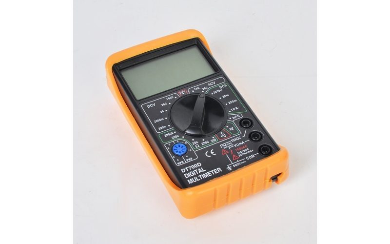 DT700D Handheld Digital Multimeter Large Screen Display Universal Meter for Automotive & Electrical Testing
