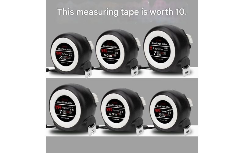 High Quality Wholesale Steel Tape Measure 5m 7.5m 10m, High Precision Stainless Steel Measuring Tape, Durable Retractable Ruler for Construction & Industrial Use