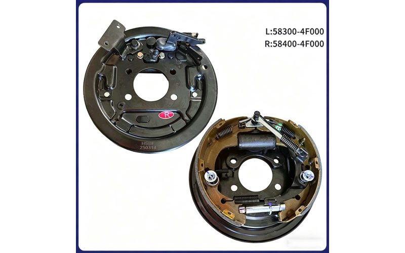Light Truck Drum Brake Assembly, Suitable for Hyundai Porter 2, JAC Haowei and Other Models Brake Assembly